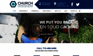 Churchfoundationrepair.com thumbnail