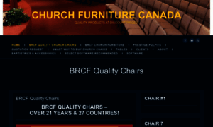 Churchfurniturecanada.ca thumbnail