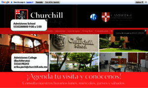 Churchill.edu.mx thumbnail