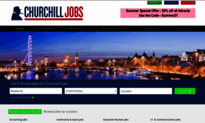 Churchilljobs.com thumbnail