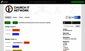 Churchitnetworkfall2016.sched.org thumbnail
