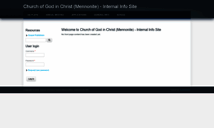 Churchofgodinchristmennonite.info thumbnail