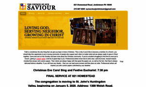 Churchofoursaviour.net thumbnail