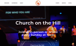 Churchonthehill.com thumbnail