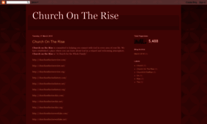 Churchontherise.blogspot.com thumbnail