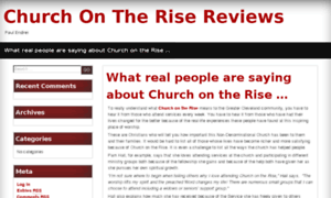 Churchontherisereviews.co thumbnail