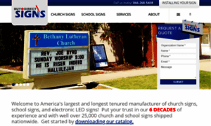 Churchsigns.com thumbnail