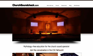 Churchsoundcheck.com thumbnail