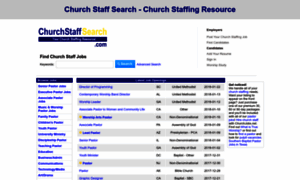 Churchstaffsearch.com thumbnail