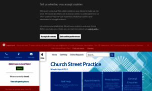 Churchstreetpractice.nhs.uk thumbnail