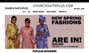 Churchsuitsplus.com thumbnail