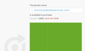 Churchwebsiteservices.com thumbnail