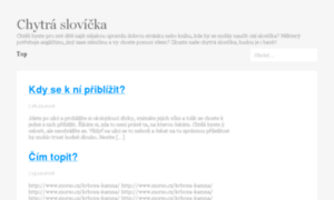 Chytra-slovicka.cz thumbnail