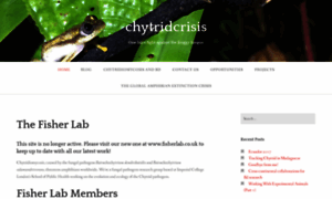 Chytridcrisis.wordpress.com thumbnail