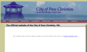 Ci.pass-christian.ms.us thumbnail