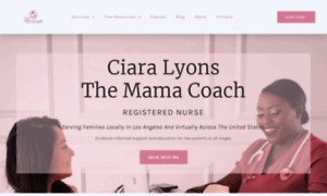 Ciara-lyons.themamacoach.com thumbnail