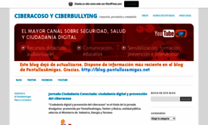 Ciberacoso.wordpress.com thumbnail