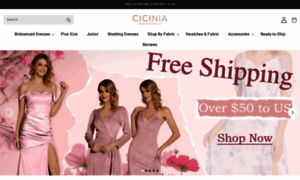 Cicinia.myshopify.com thumbnail