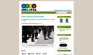 Ciclavia.wordpress.com thumbnail
