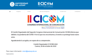 Cicom.uazuay.edu.ec thumbnail