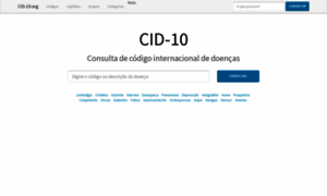 Cid-10.org thumbnail