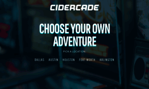 Cidercade.com thumbnail