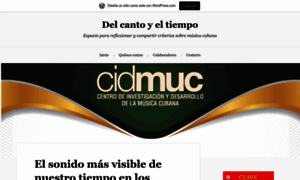 Cidmucmusicacubana.wordpress.com thumbnail