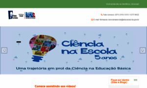 Ciencianaescola.educacao.ba.gov.br thumbnail