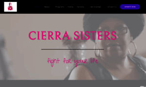 Cierrasisters.org thumbnail