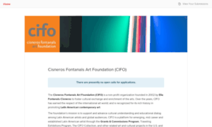 Cifo.submittable.com thumbnail