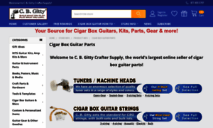 Cigarboxguitarparts.com thumbnail