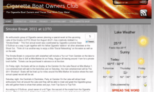 Cigaretteboatownersclub.com thumbnail