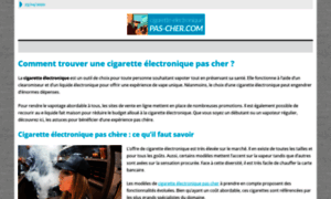 Cigaretteelectroniquepascher.net thumbnail