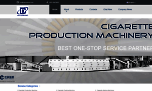 Cigaretteproductionmachine.com thumbnail