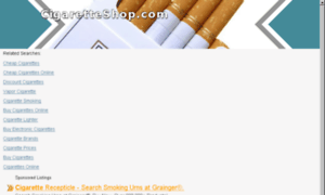 Cigaretteshop.com thumbnail
