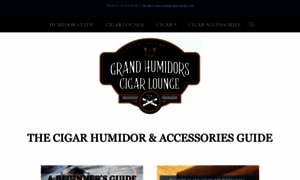 Cigarlounge.grandhumidors.com thumbnail