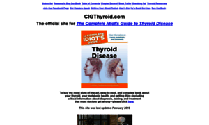 Cigthyroid.com thumbnail