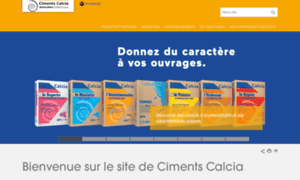 Ciments-calcia.fr thumbnail