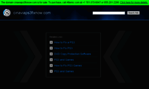 Cinaviaps3fixnow.com thumbnail