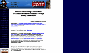 Cincinnati-gutter-roofing-siding.com thumbnail