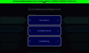 Cincinnatiadvancedrepair.com thumbnail