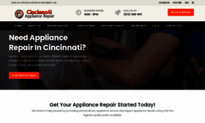 Cincinnatiappliancerepair.com thumbnail