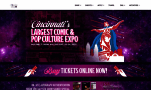 Cincinnaticomicexpo.com thumbnail