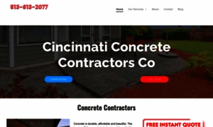 Cincinnaticoncretecontractorsco.com thumbnail