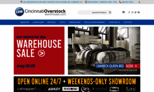 Cincinnatioverstockwarehouse.com thumbnail
