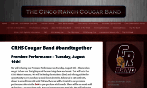 Cincoranchcougarband.com thumbnail