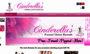 Cinderelladressrentals.com thumbnail