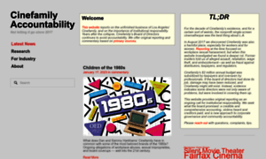 Cinefamilyaccountability.org thumbnail