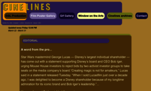 Cinelines.com thumbnail