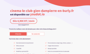 Cinema-le-club-gien-dampierre-en-burly.fr thumbnail